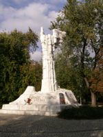 Monument over Polish soldiers at Monte Cassino